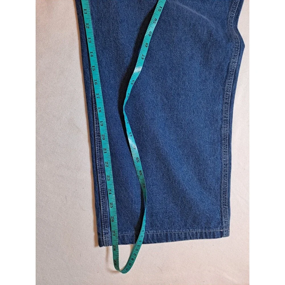 Carhartt Men’s Loose Fit Carpenter Jeans Size 42x30(41×28) B13DST Blue Denim